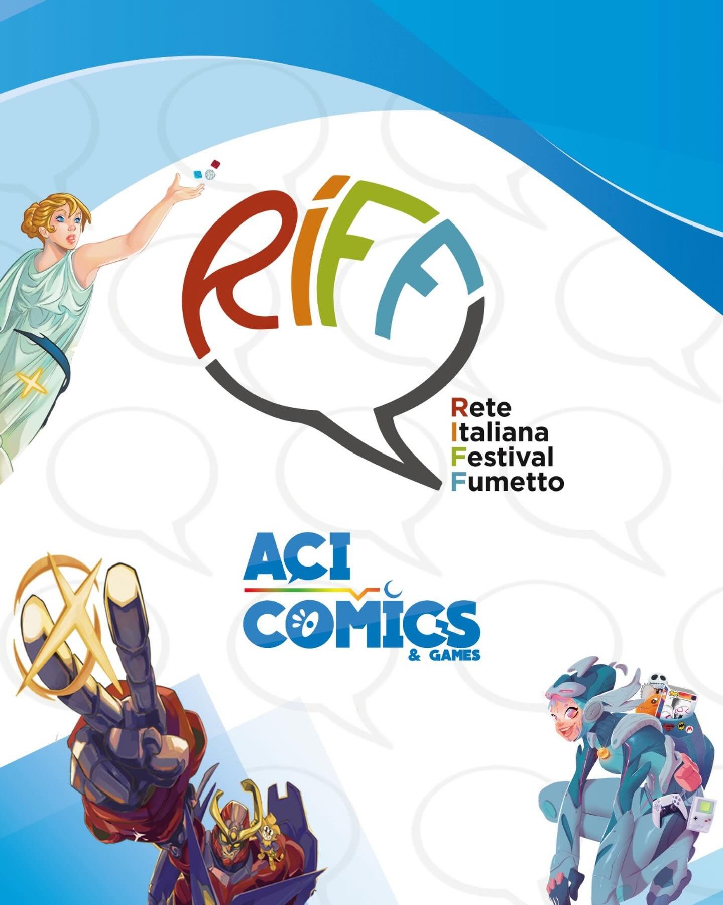 Aci Comics & Games fa ora parte del #RIFF